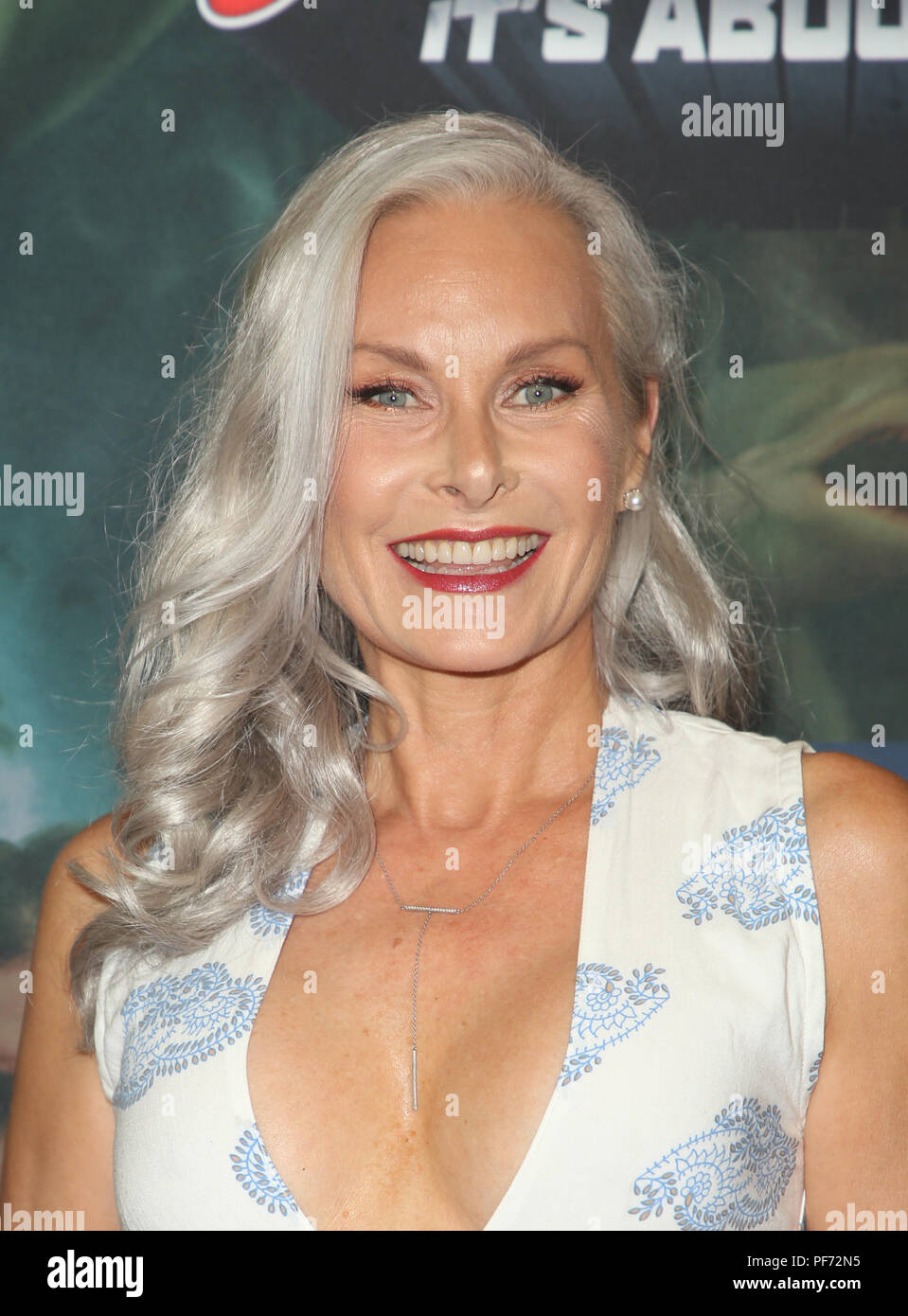 LOS ANGELES, CA - AUGUST 19: Monique Parent, at The Last Sharknado: Its About Time Premiere at Cinemark Playa Vista in Los Angeles, California on August 19, 2018. Credit: Faye Sadou/MediaPunch Stock Photo