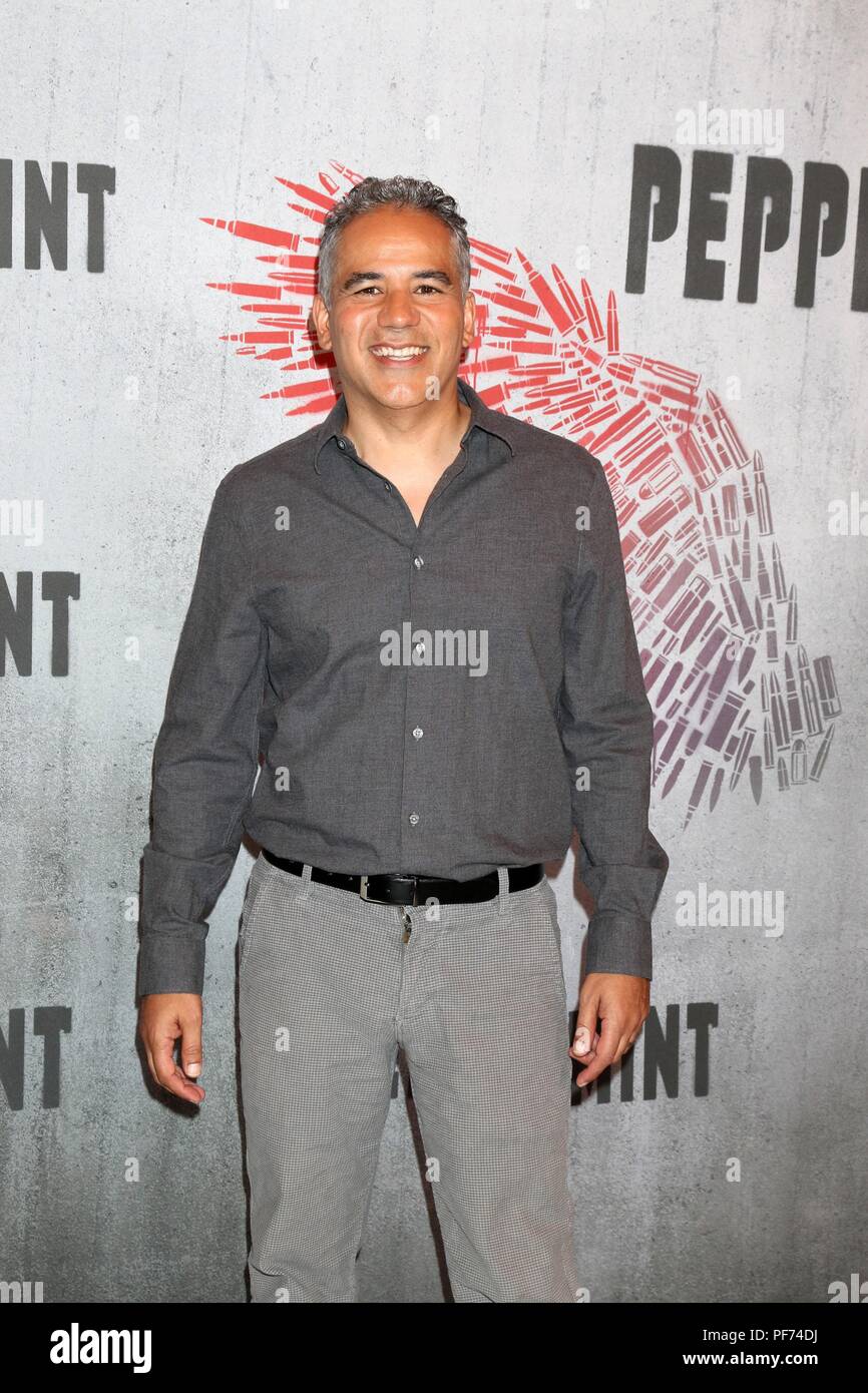 John Ortiz Photo Call for PEPPERMINT Cast Photo Call, Four Seasons Hotel Los Angeles At Beverly Hills, Beverly Hills, CA August 17, 2018. Photo By: Priscilla Grant/Everett Collection Stock Photo