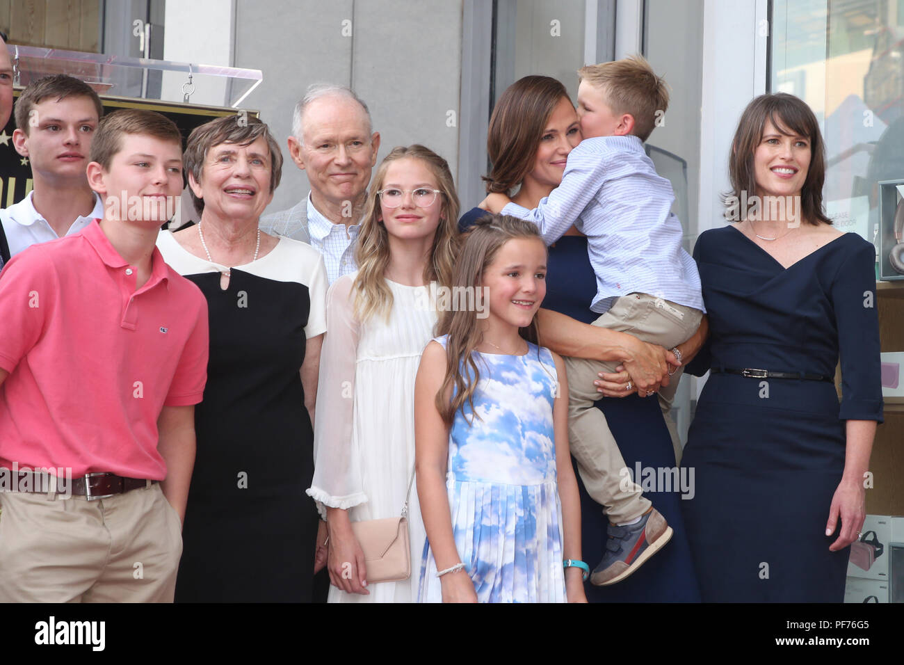 Los Angeles, Ca, USA. 20th Aug, 2018. Jennifer Garner and family at the