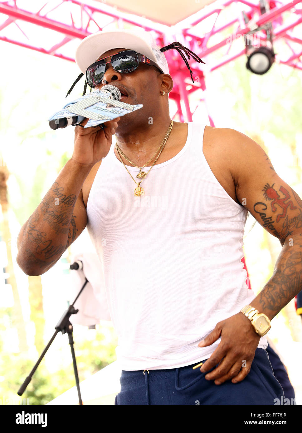 Coolio performs at Flamingo Las Vegas' Go Pool Dayclub Featuring ...