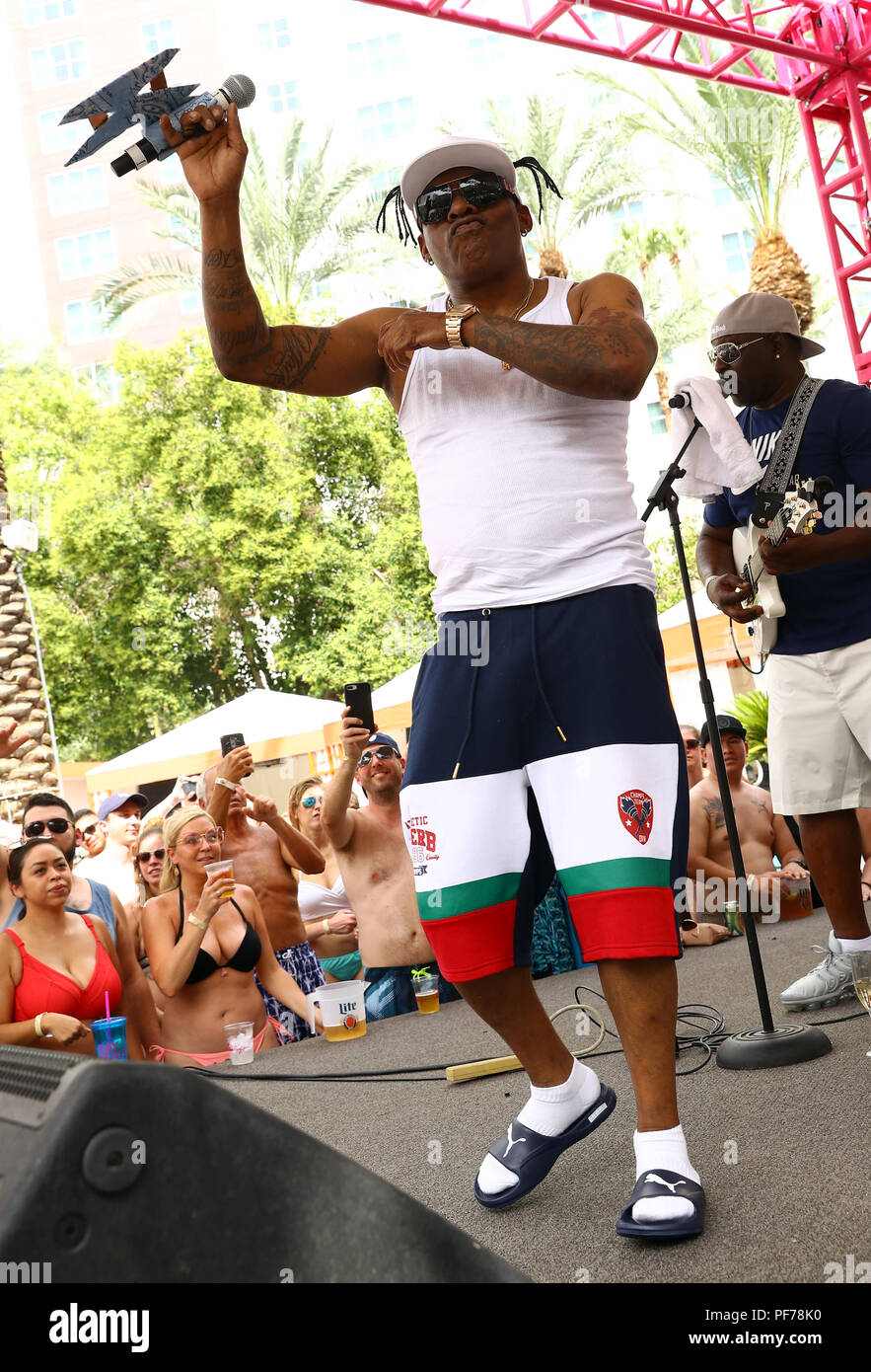 Coolio performs at Flamingo Las Vegas' Go Pool Dayclub Featuring ...