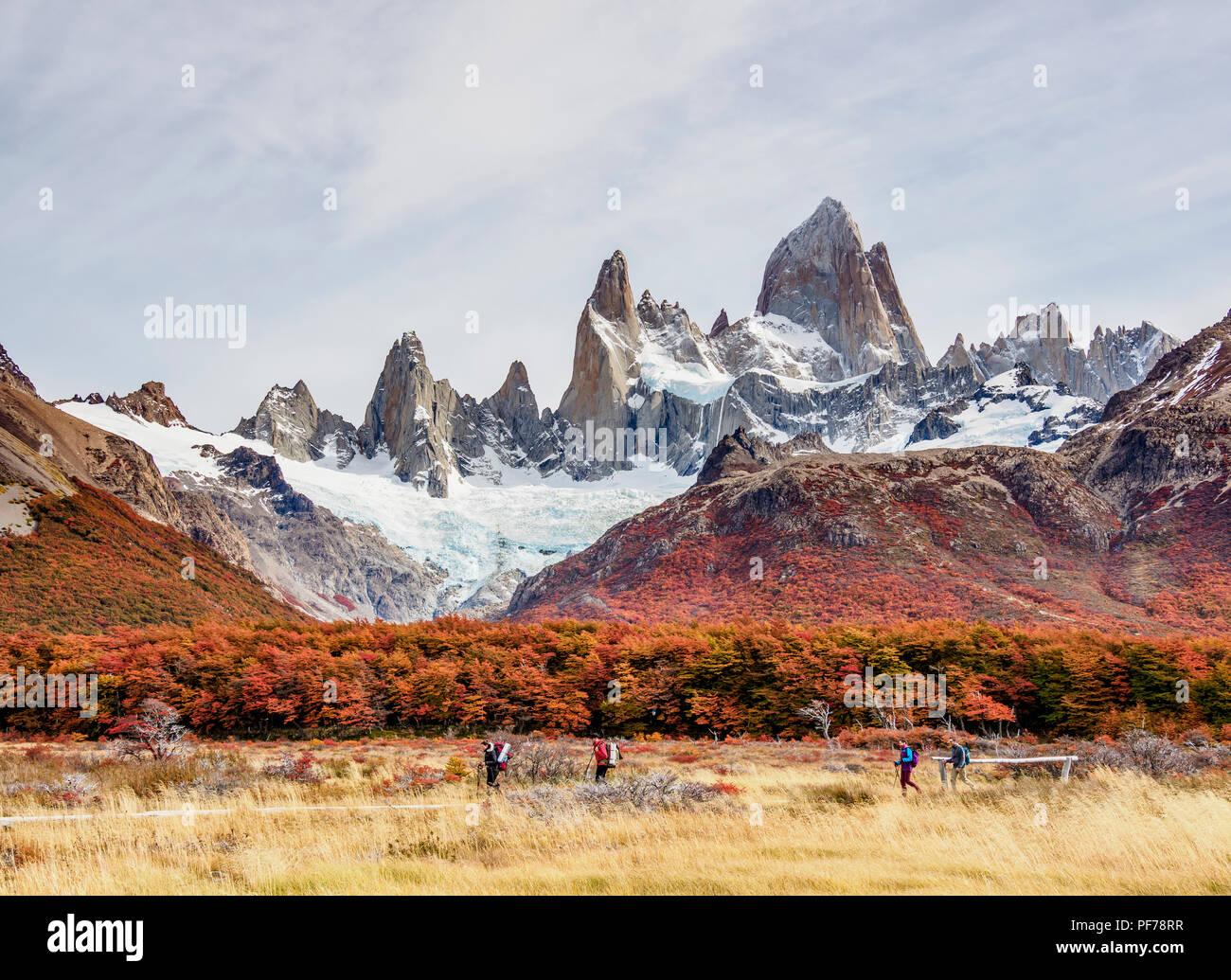 Mount Fitz Roy, Los Glaciares National Park, Santa Cruz Province ...