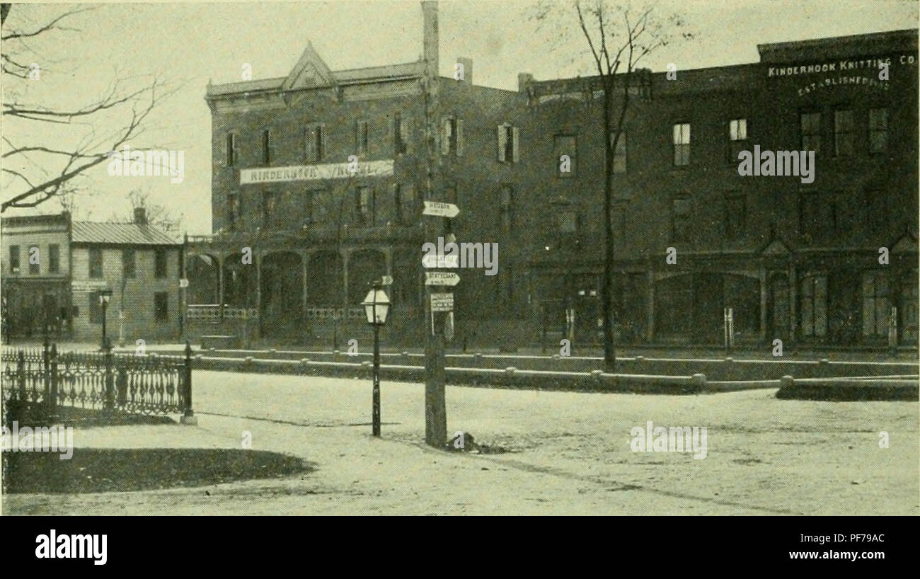 "A history of old Kinderhook from aboriginal days to the present time;" (1914 Stock Photo Alamy