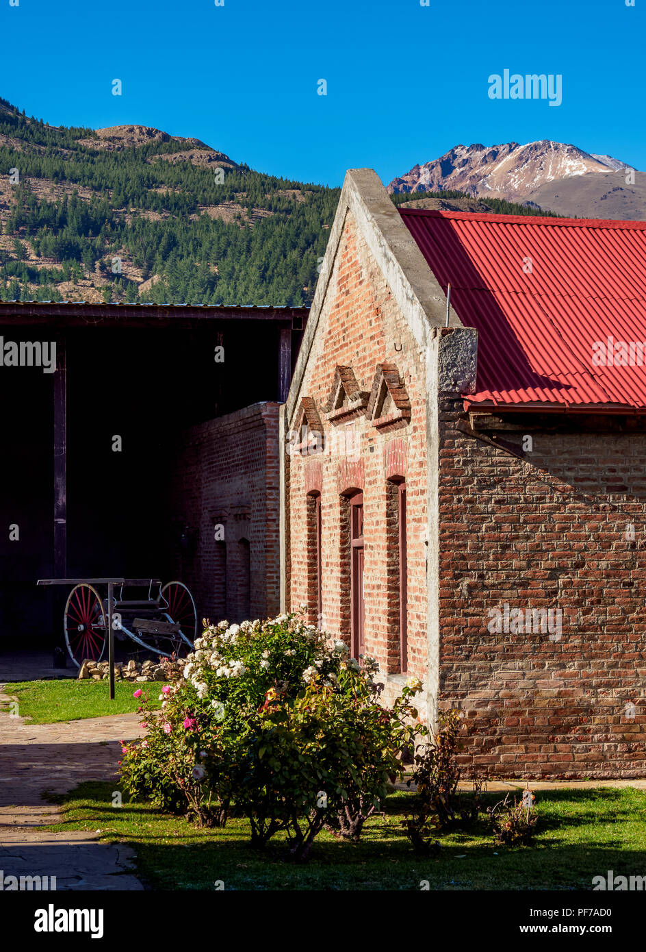 Seion Chapel in Esquel, The Welsh Settlement, Chubut Province, Patagonia, Argentina Stock Photo