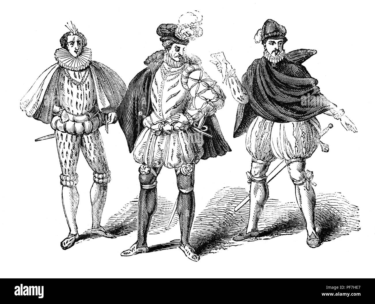 16th century mens clothes Cut Out Stock Images & Pictures - Alamy