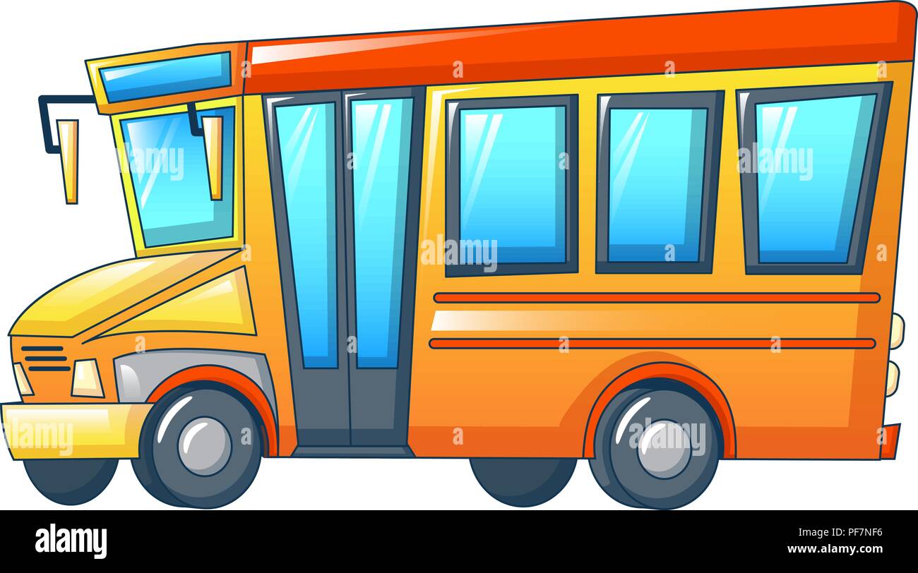 Retro Kid School Bus Icon Cartoon Style Stock Vector Image Art Alamy Retro Kid School Bus Icon Cartoon Style Stock Vector Image Art Alamy