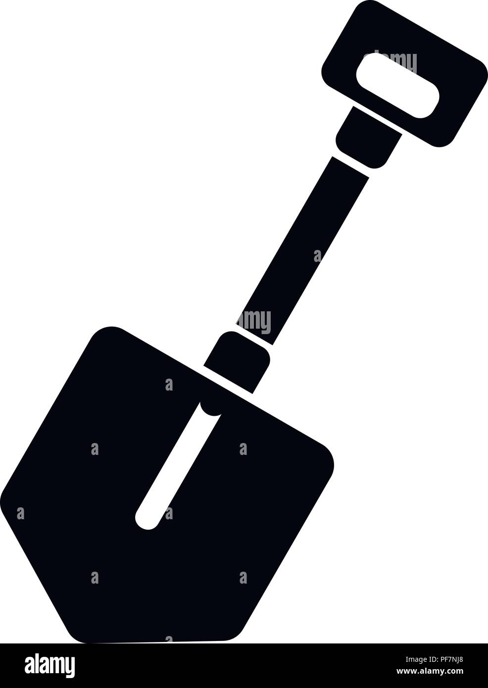 Shovel tool icon, simple style Stock Vector Image & Art - Alamy