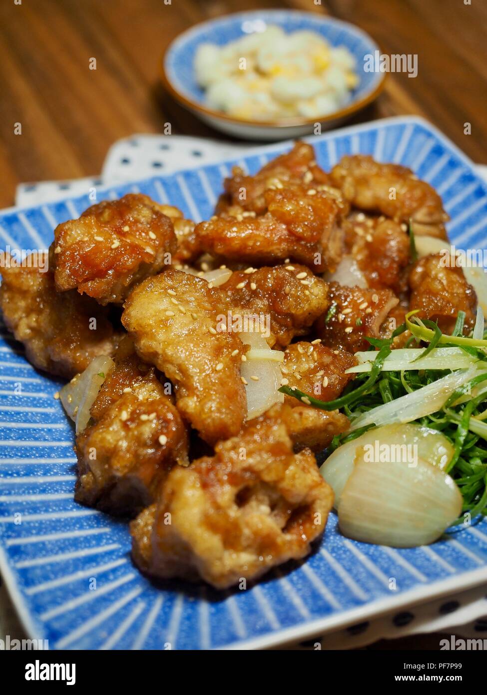 Sweet and sour chicken Stock Photo Alamy