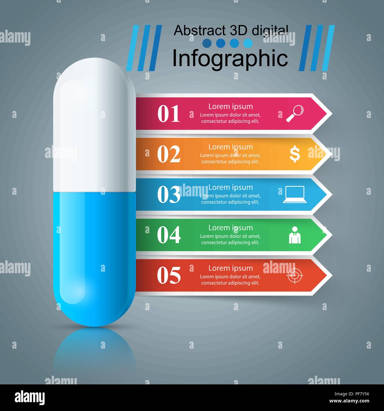 Tablet pill, pharmacology infographic Stock Vector Image & Art Alamy