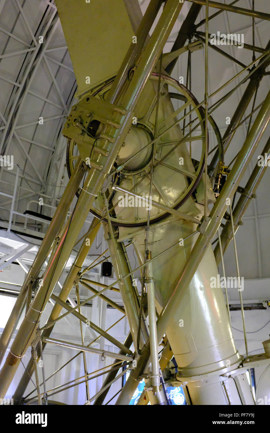 The Great Equatorial Telescope at The Royal Observatory Greenwich London UK Stock Photo Alamy