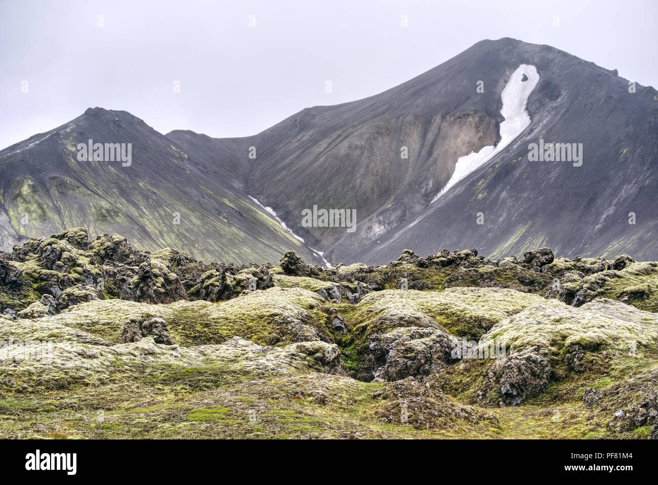 Rainbow Mountains in Iceland Stock Photo - Alamy
