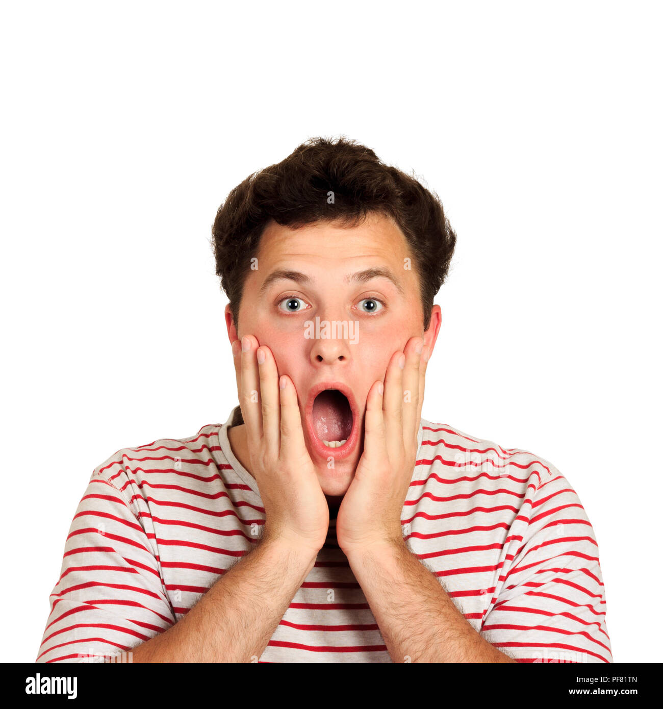 Shocked Man Hi Res Stock Photography And Images Alamy