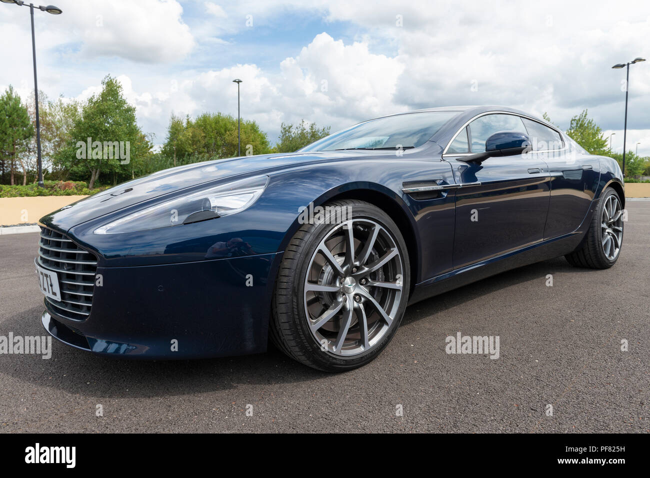 An Aston Martin Rapide S Four Door Sports Saloon Car