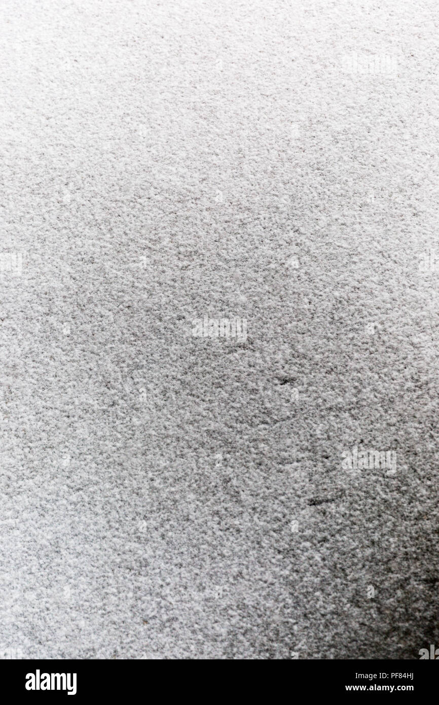 Snowy concrete texture etched into surface Stock Photo Alamy