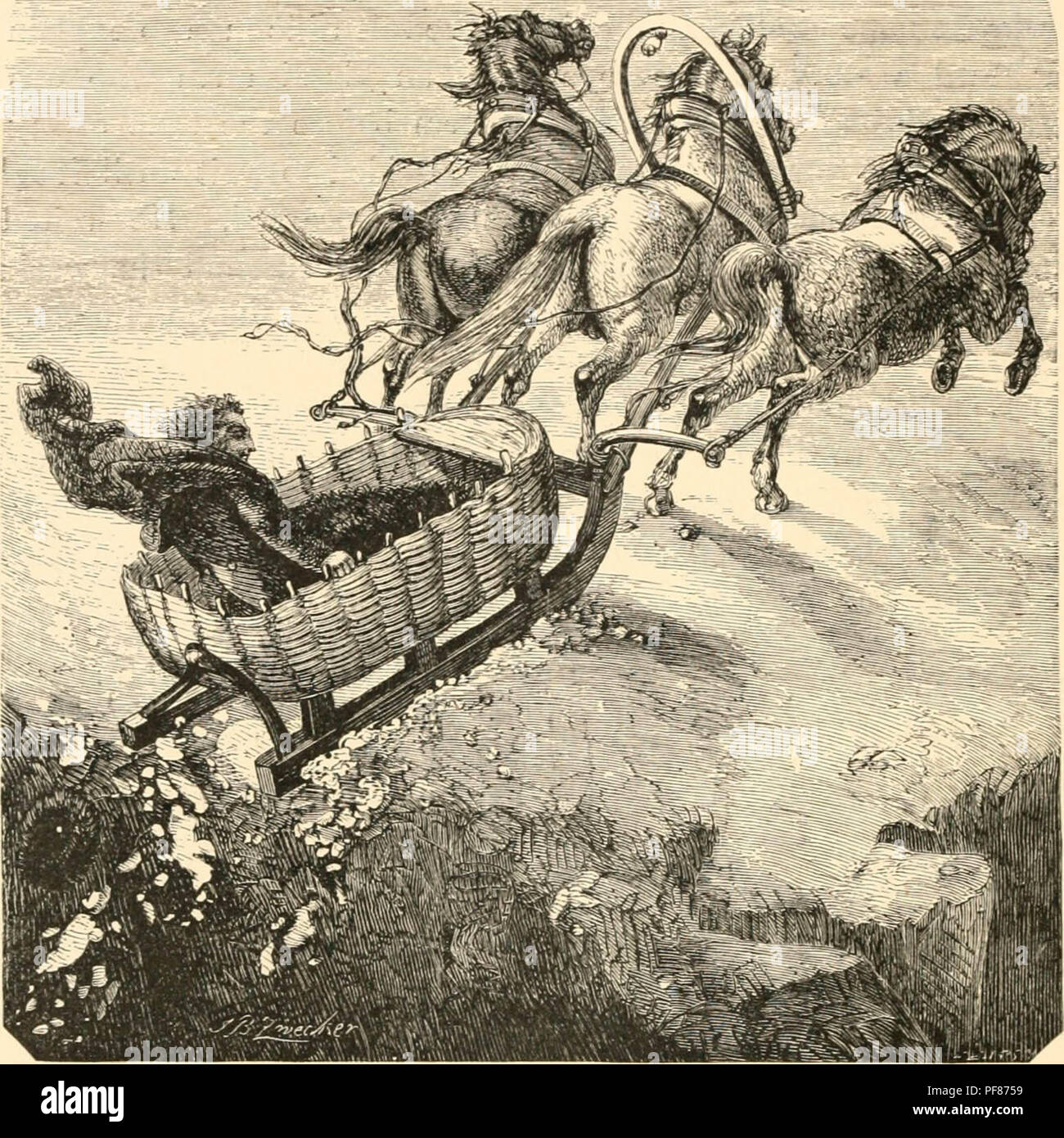 'The boy travellers in the Russian empire: adventures of two youths in a journey in European and Asiatic Russia, with accounts of a tour across Siberia..' (1886) Stock Photo