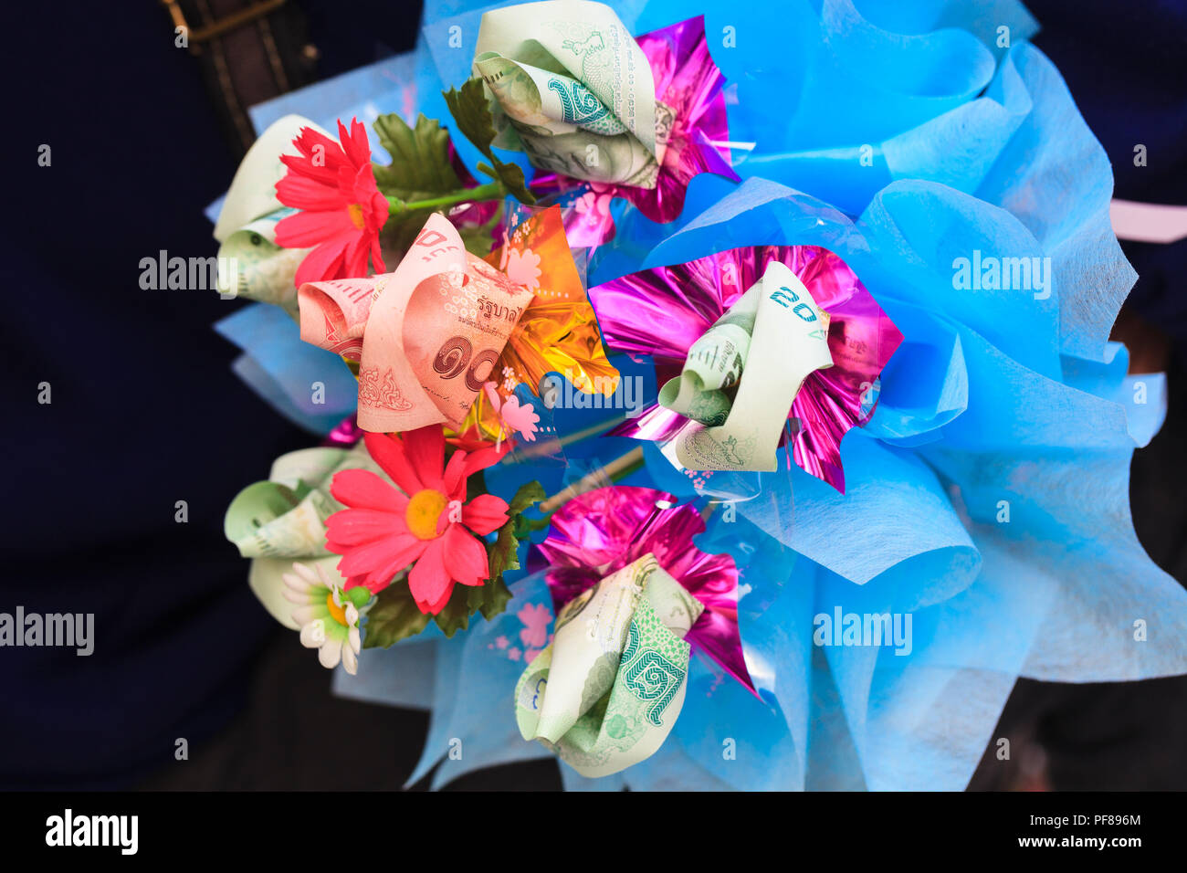 Thailand thai baht currency note sign hires stock photography and