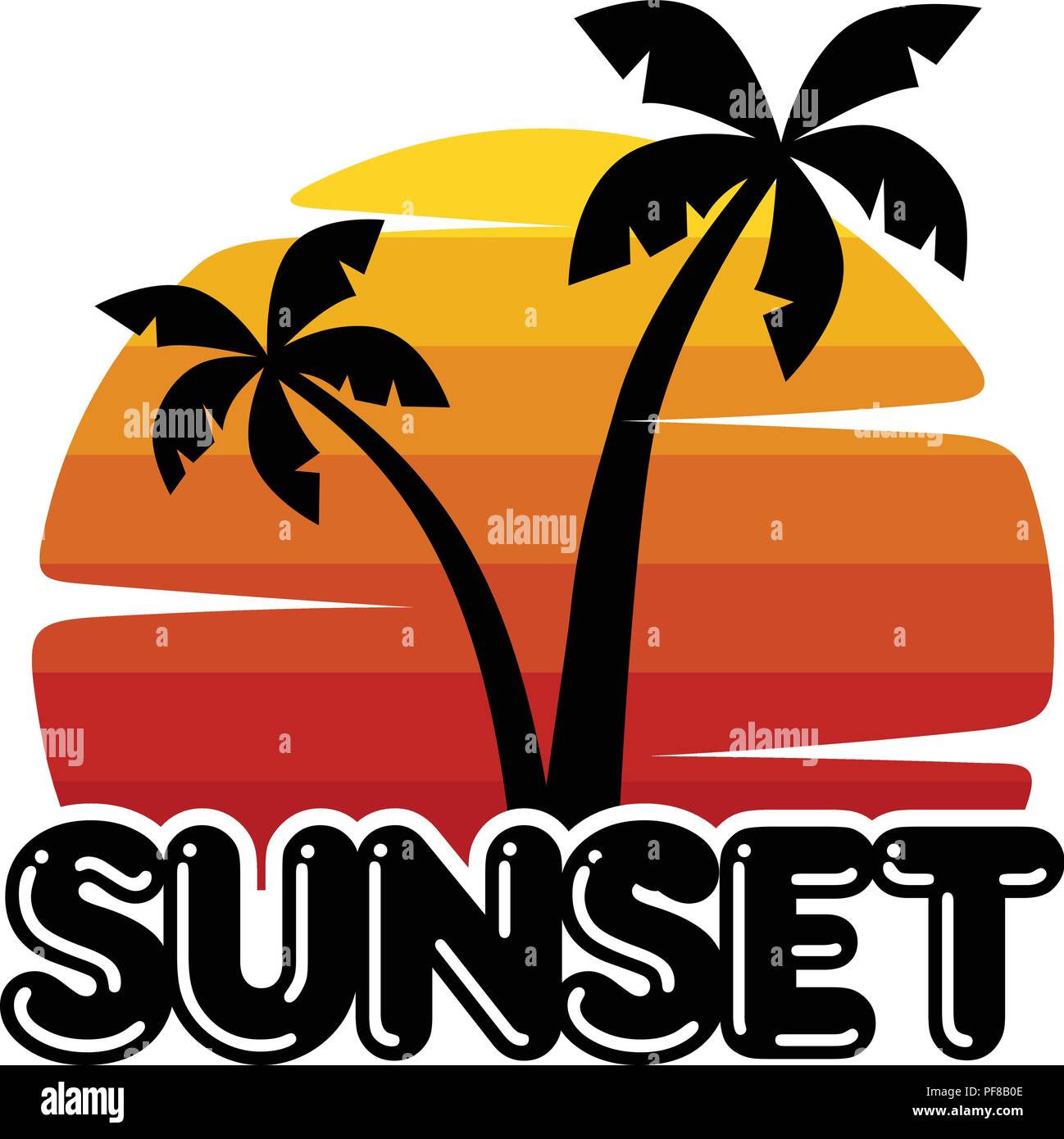 summer holiday beach vacation vector art Stock Vector Image & Art - Alamy