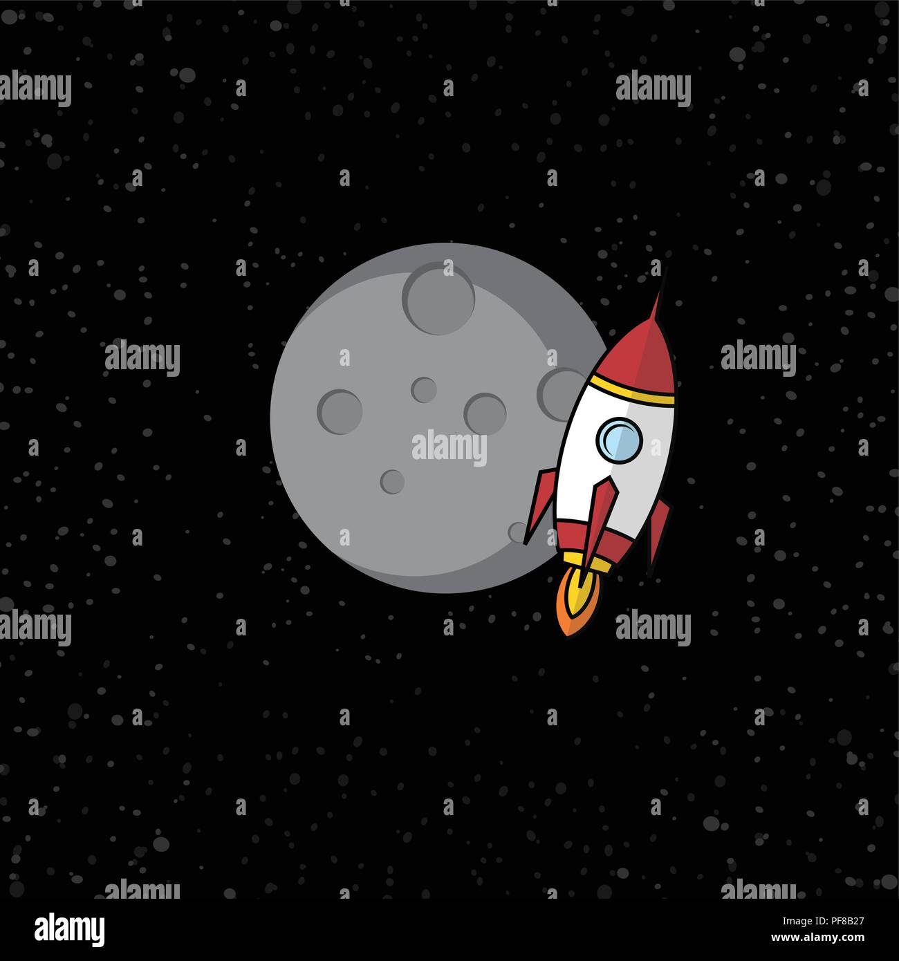 space rocket shuttle vector art Stock Vector Image & Art - Alamy