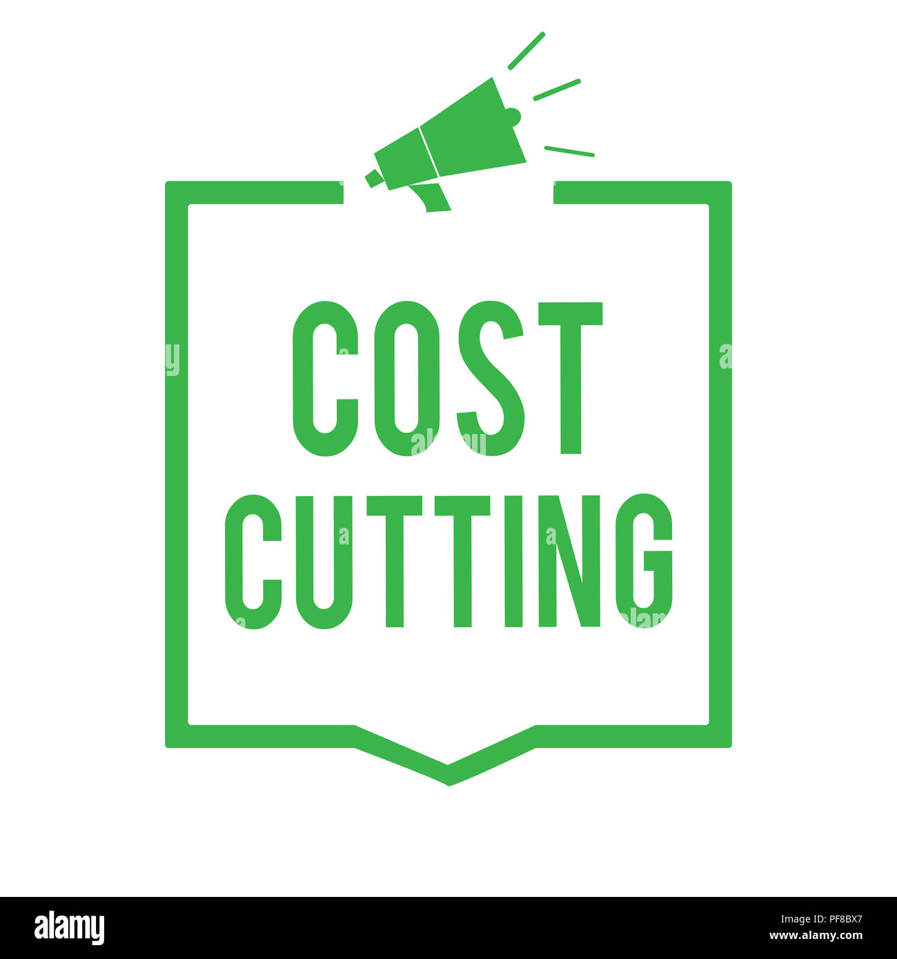 Cost cutting measures Cut Out Stock Images & Pictures Alamy