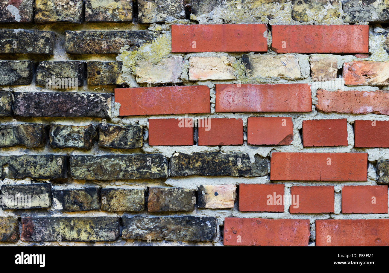 Old brick wall. Grunge background Stock Photo Alamy