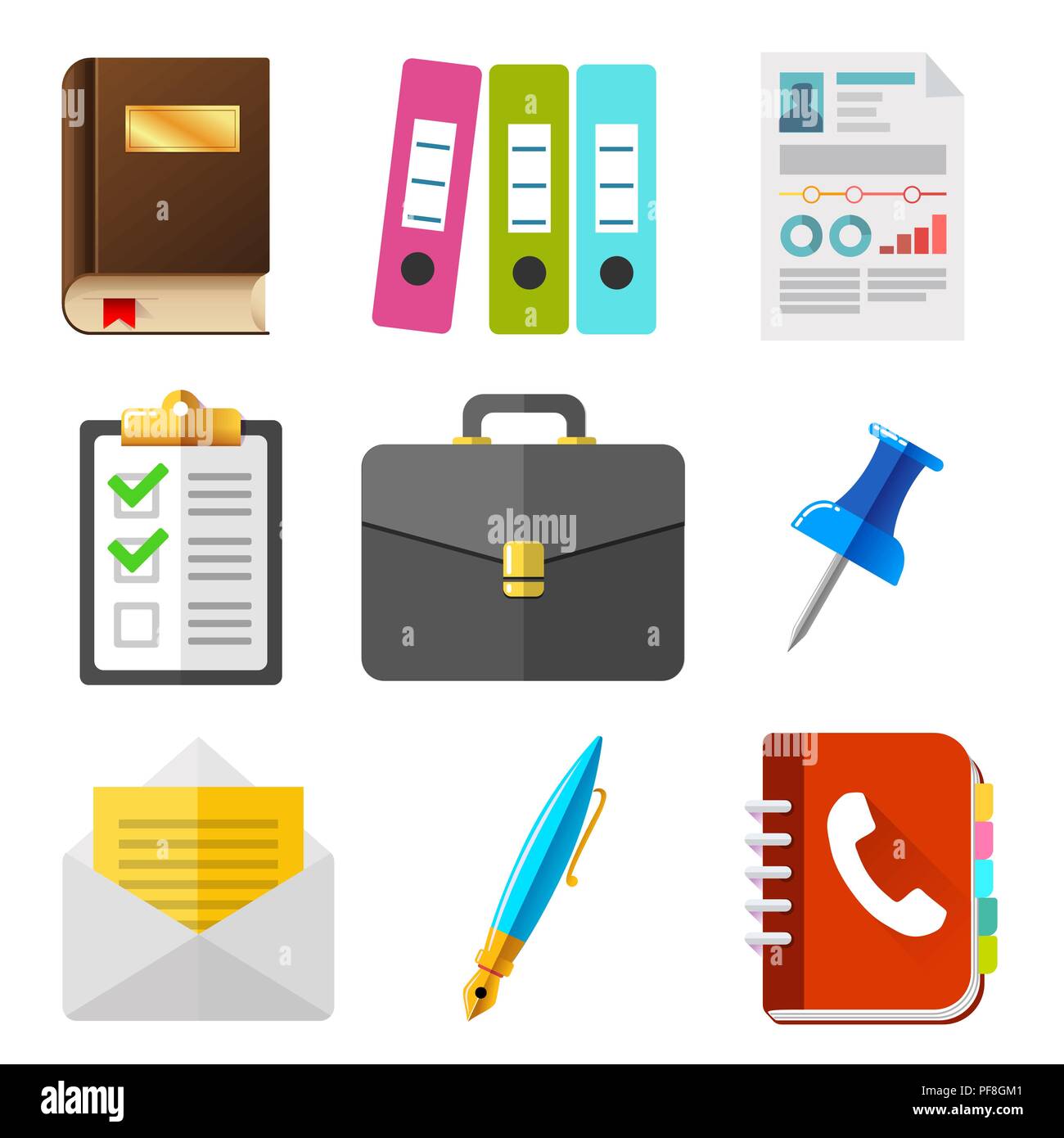 Seo development icon set Cut Out Stock Images Pictures Alamy