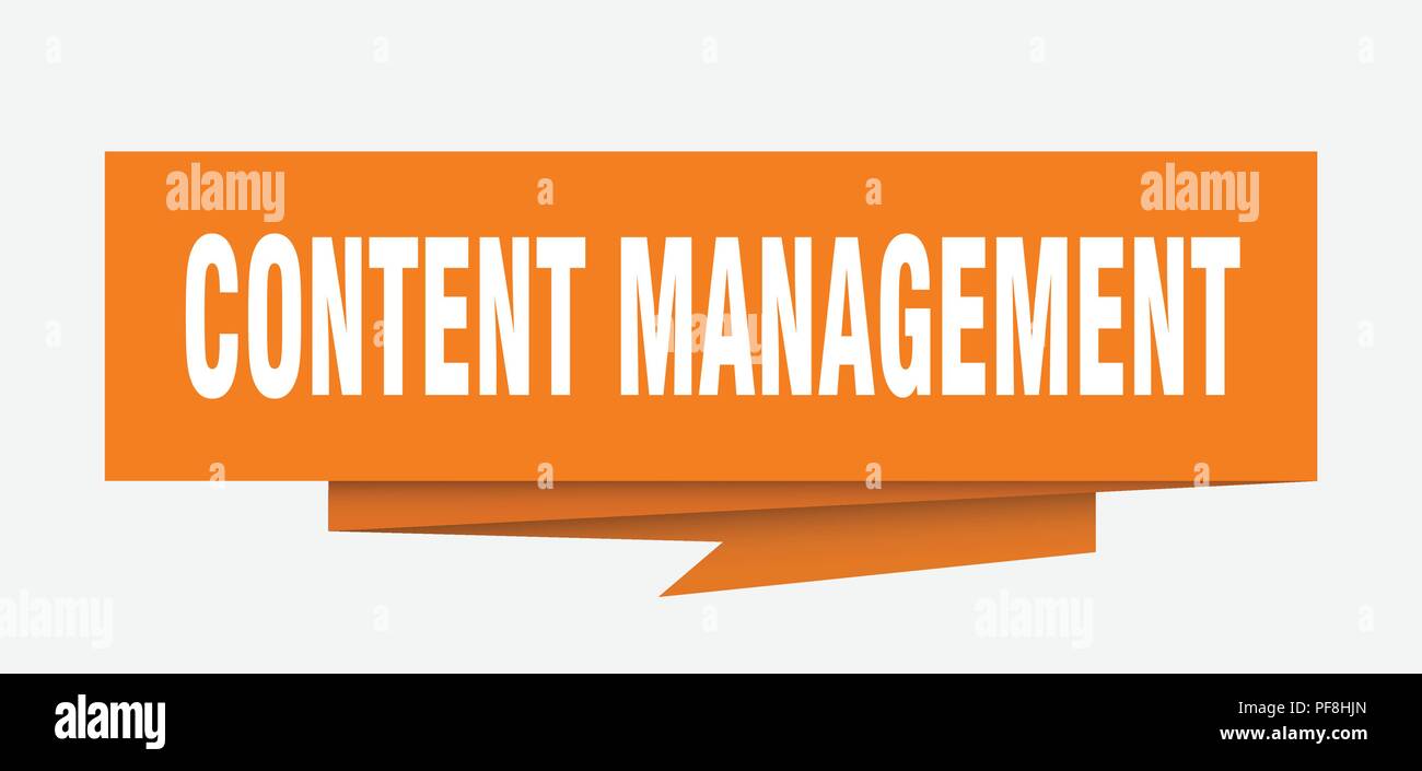Inside Contents Sign content management sign. content management paper origami speech bubble ...
