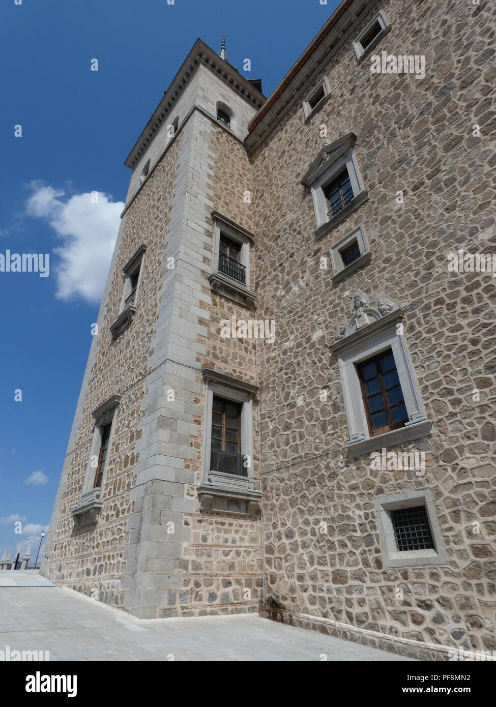 Alcázar of Toledo, Spain Stock Photo