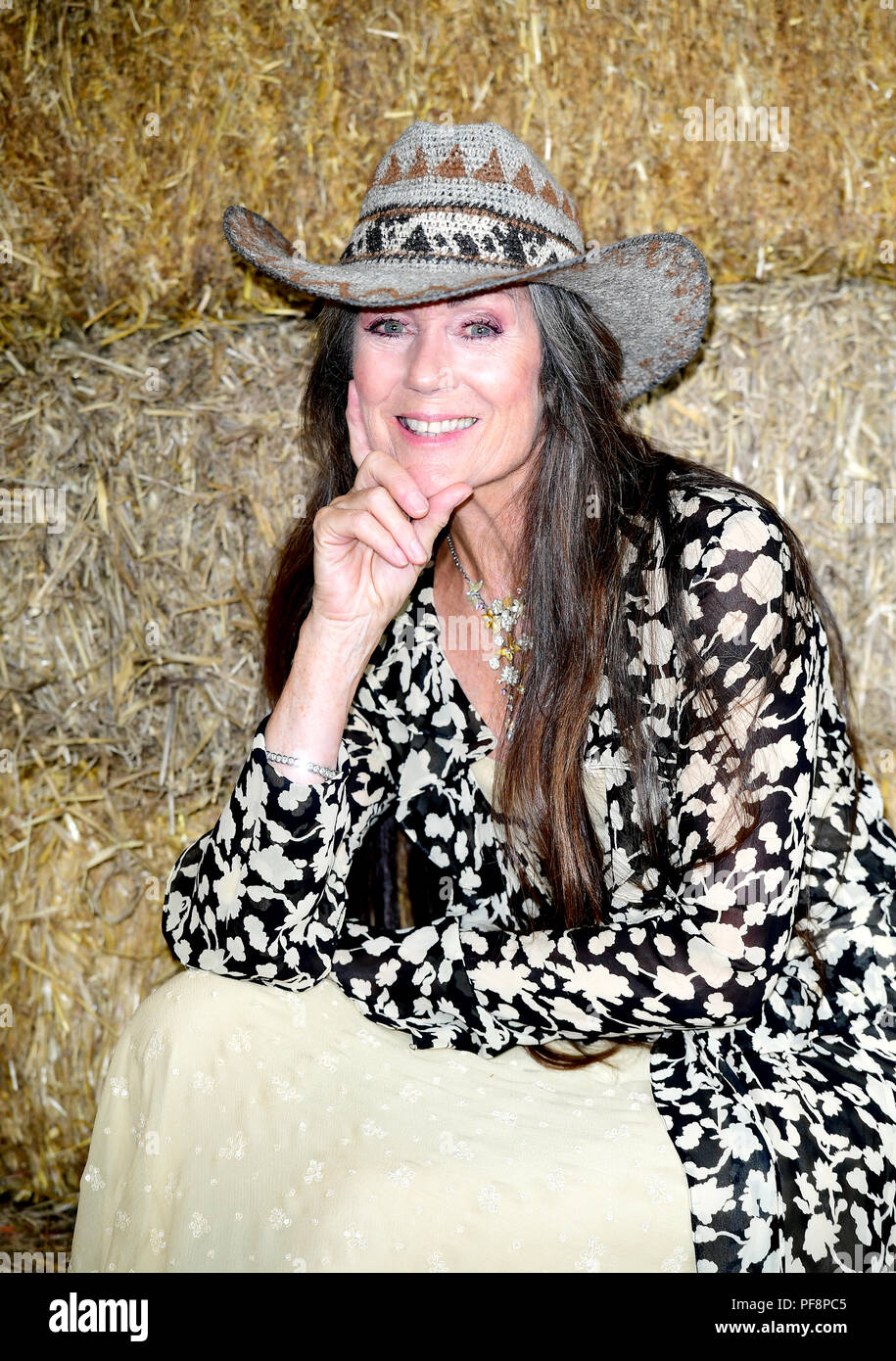 Lorraine Chase attending the Celebs On The Farm photocall in London Stock  Photo - Alamy