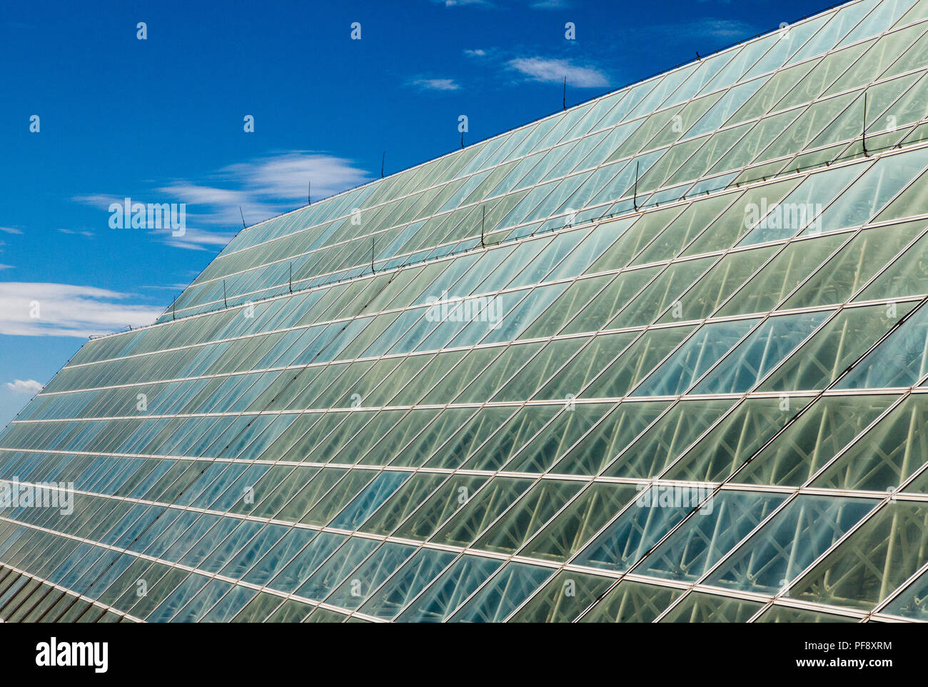 Biosphere 2 complex in Oracle, Arizona Stock Photo