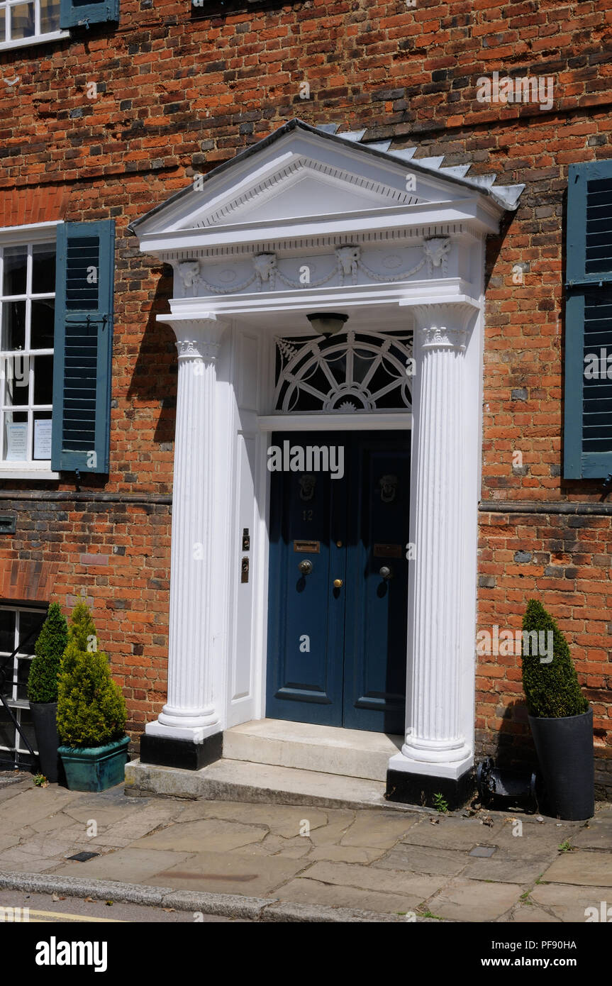 Goodrich House, No 12, Fore Street, Hatfield, Hertfordshire Stock Photo Alamy
