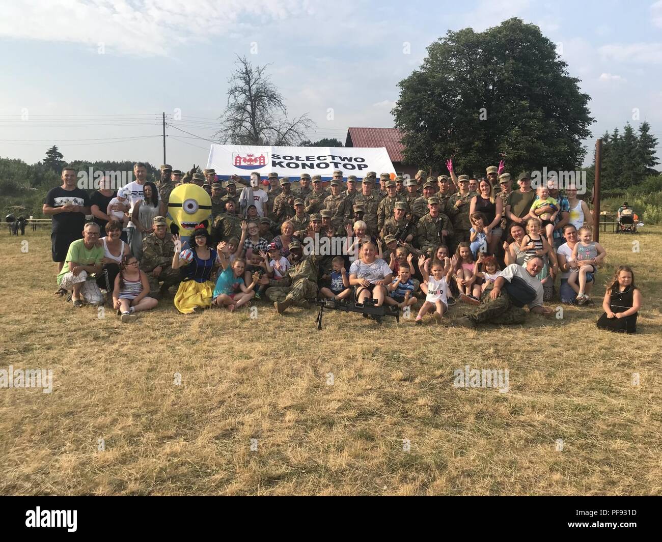 New Friends Are Made At A Community End Of Year School Event Held In Konotop Poland June 4 18 The Event Hosted Over 40 Soldiers Assigned To The 2nd Battalion 8th Cavalry New Friends Are Made At A Community End Of Year School Event Held In Konotop Poland June 4 18 The Event Hosted Over 40 Soldiers Assigned To The 2nd Battalion 8th Cavalry