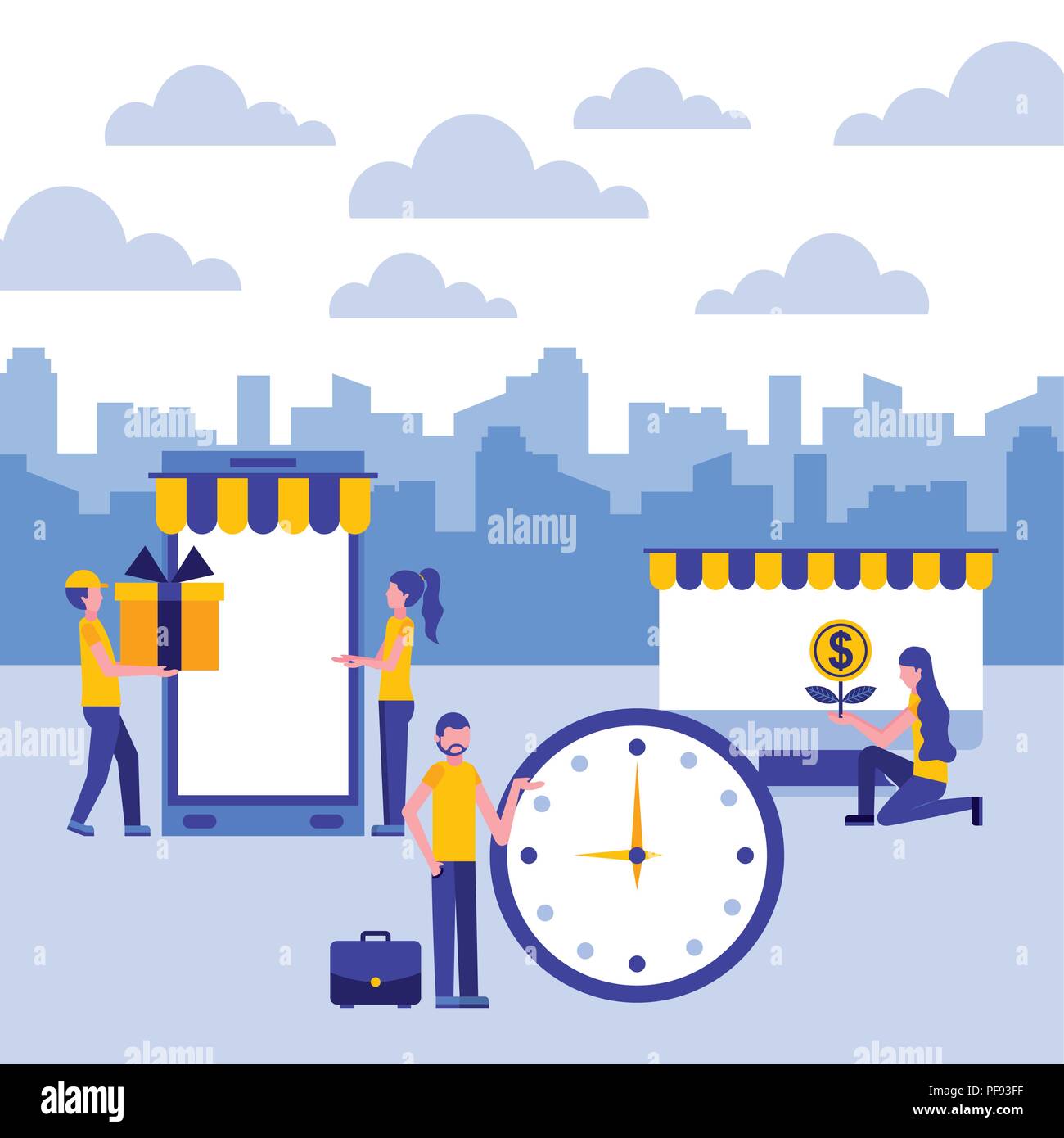 people business concept Stock Vector Image & Art - Alamy