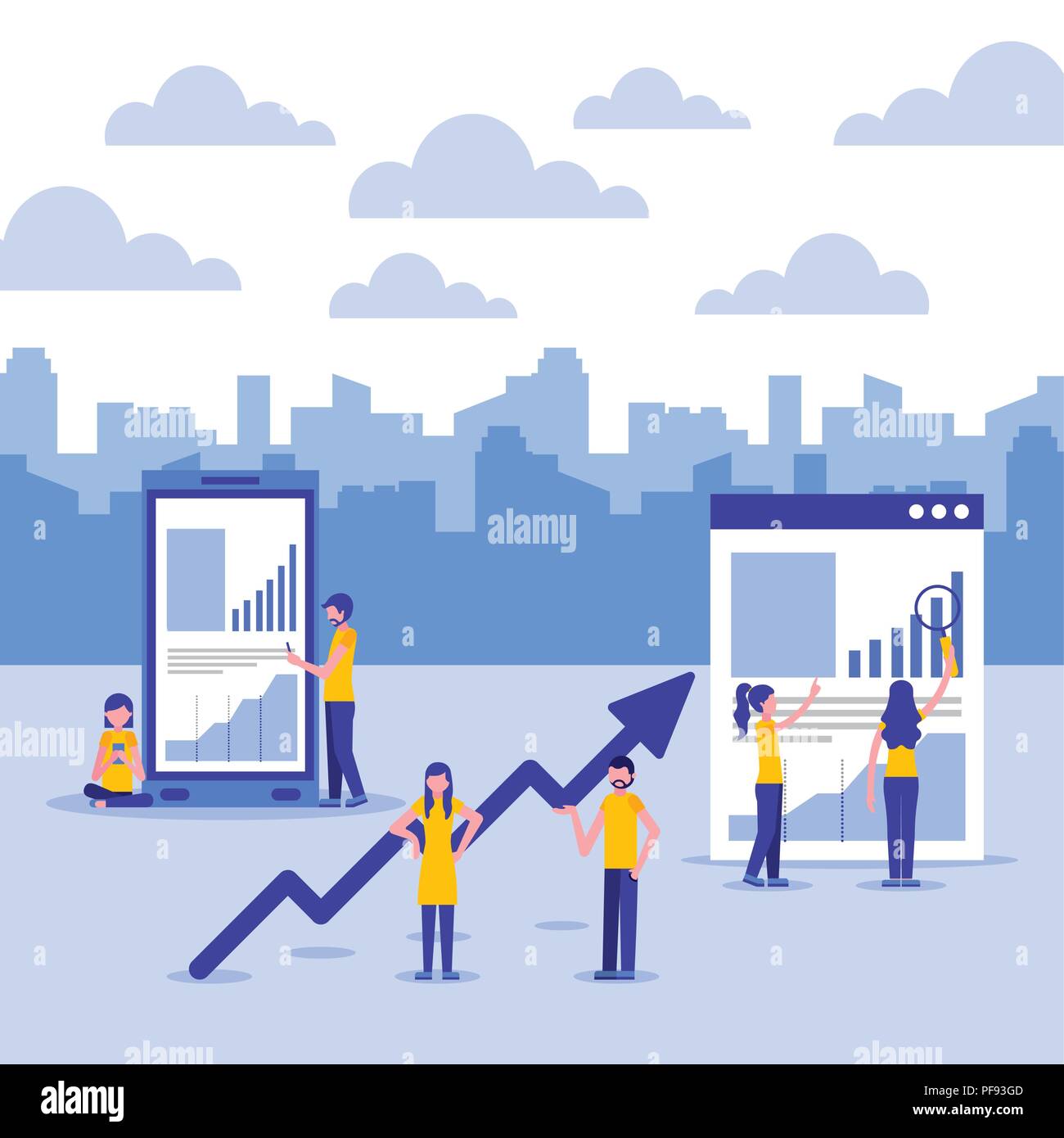 people business concept Stock Vector Image & Art - Alamy