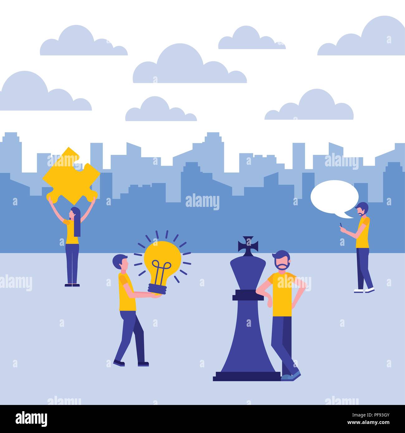 people business concept Stock Vector Image & Art - Alamy