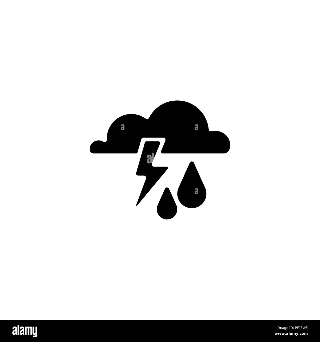 Cloud lightning Black and White Stock Photos & Images - Alamy