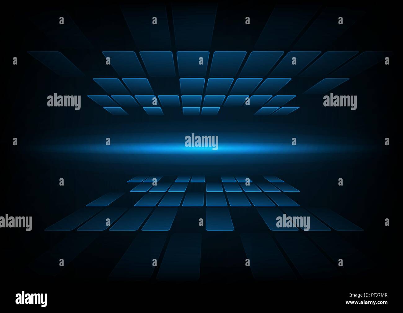 Abstract futuristic digital technology background. Illustration Vector ...