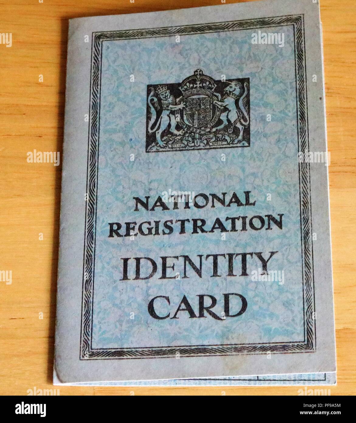 National identity card uk hires stock photography and images Alamy
