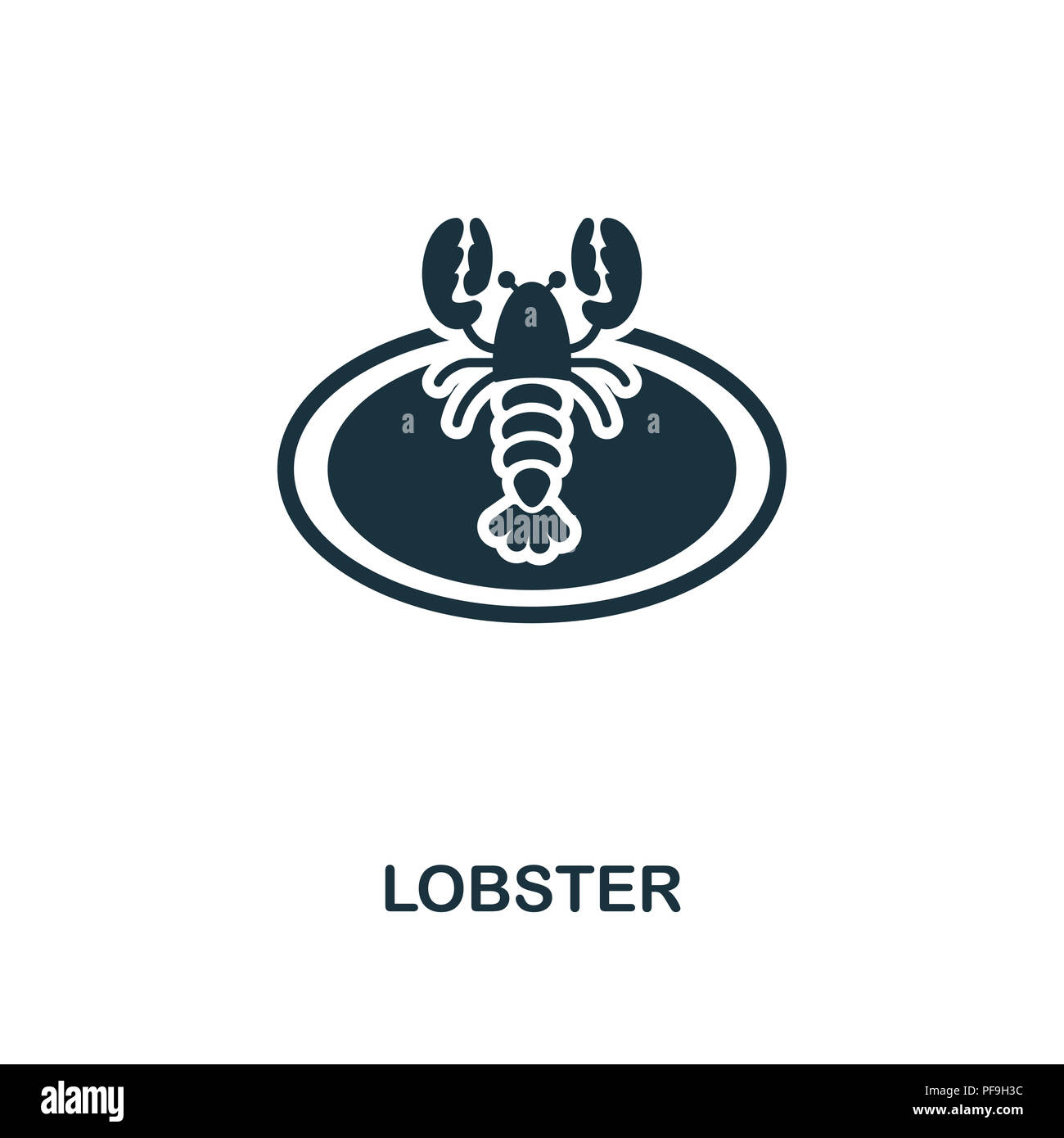Simple Icon lobster Stock Vector by rlmfnet 83796698