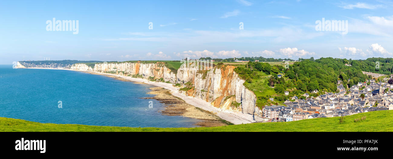 Küste bei Yport, Normandie, Bretagne Stock Photo