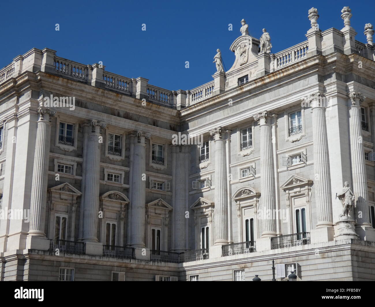 Madrid city centre Stock Photo - Alamy