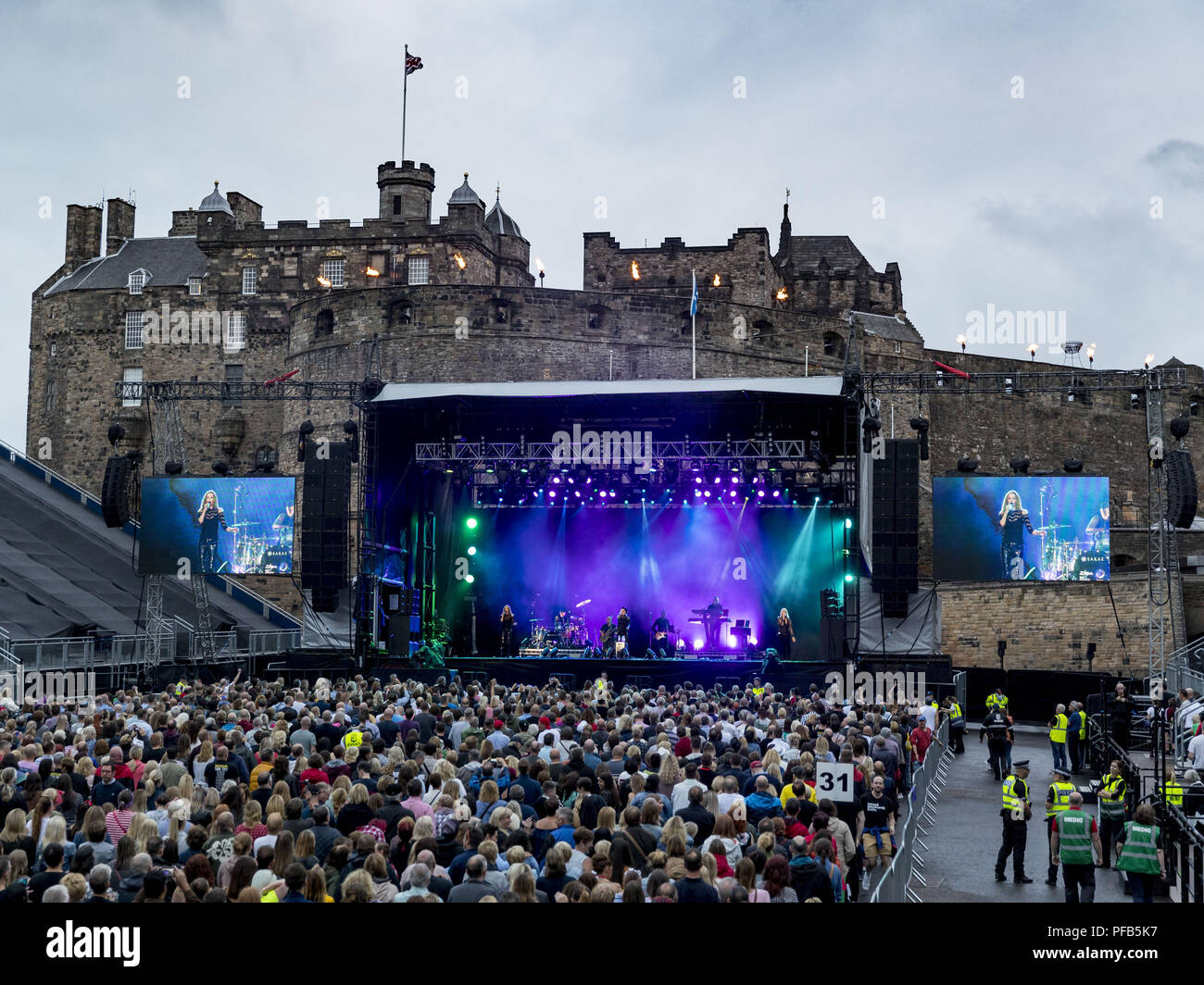 Bananarama performing live at the Edinburgh Castle Featuring: Keren