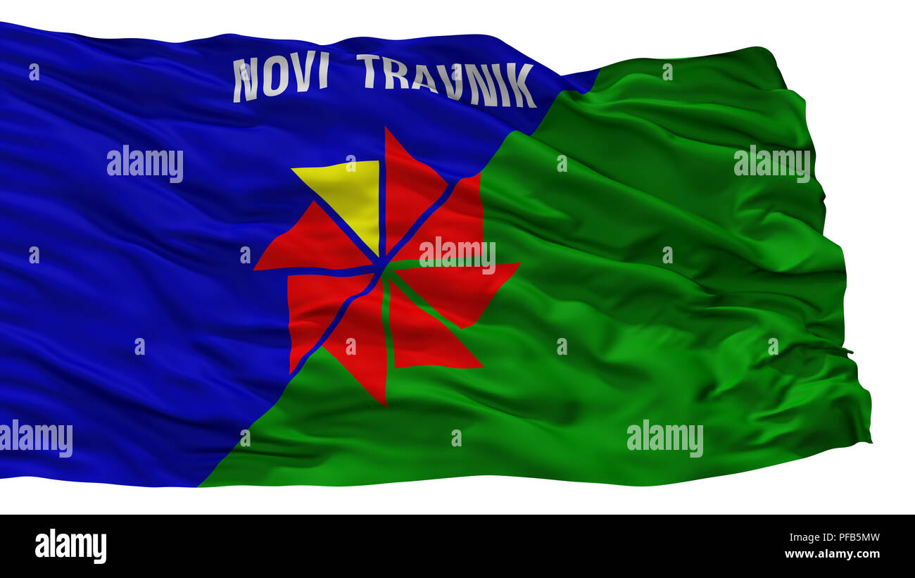 Bosnia herzegovina flag on flying hi-res stock photography and images ...