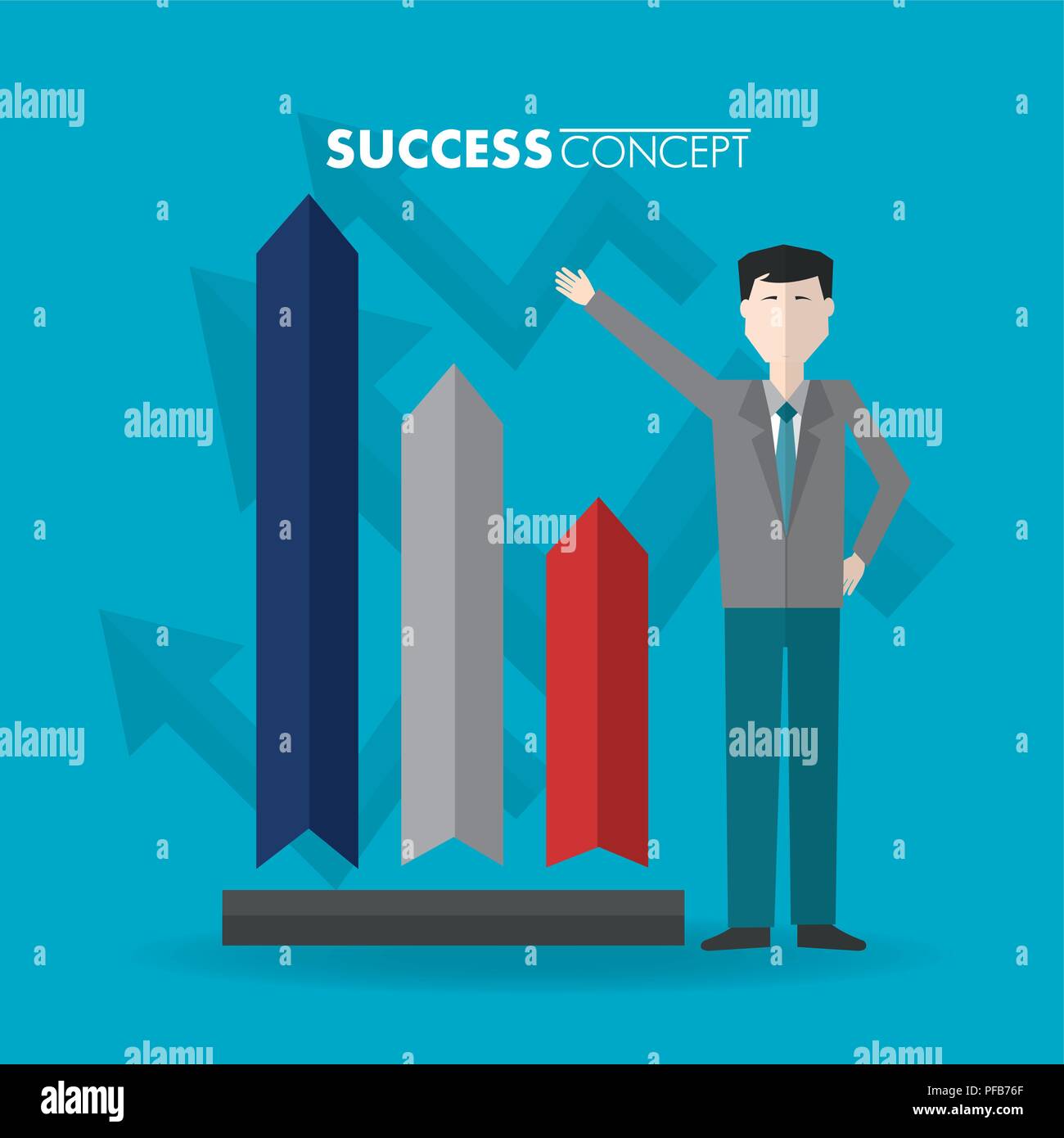 success concept card Stock Vector Image & Art - Alamy