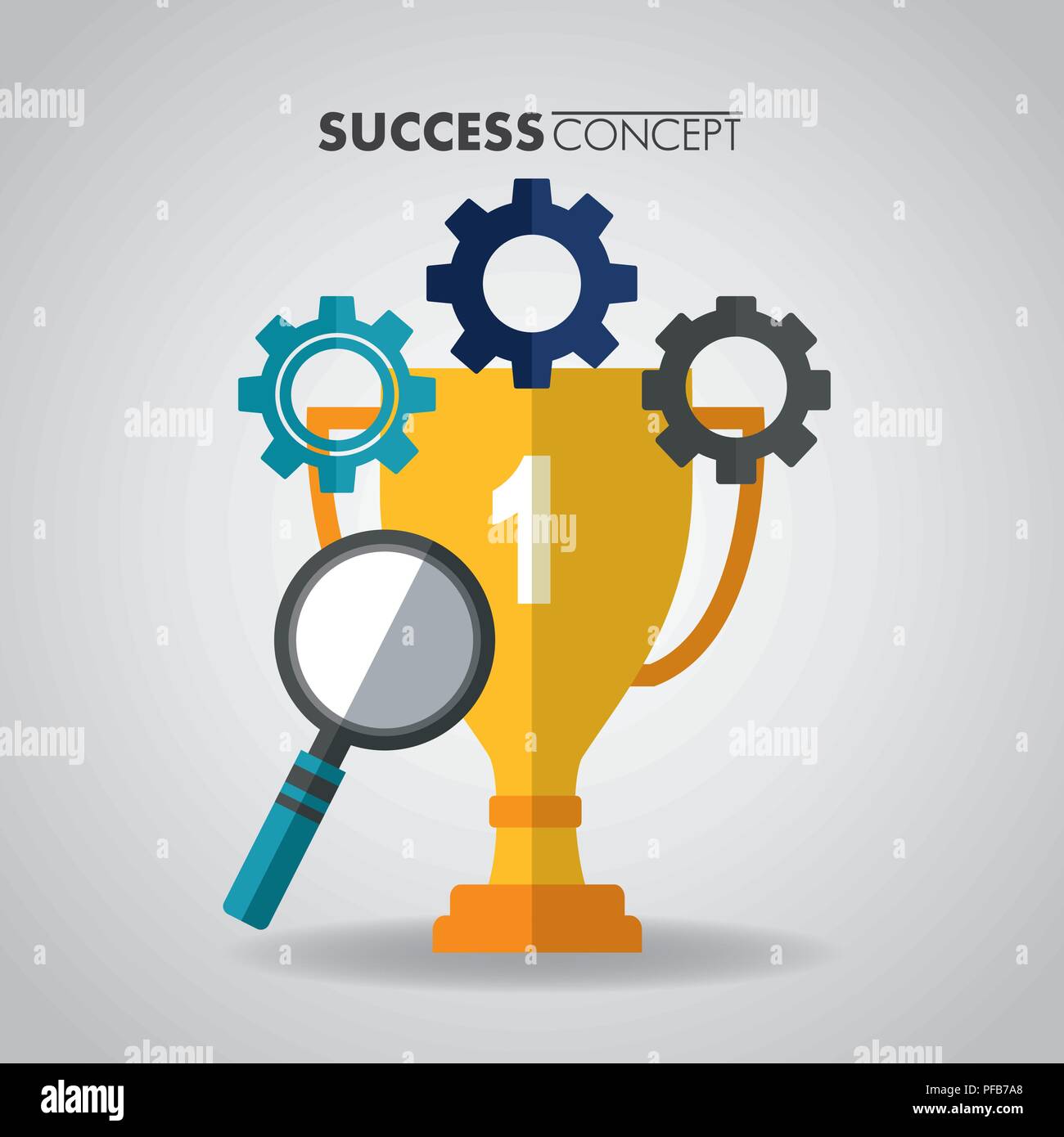 success concept card Stock Vector Image & Art - Alamy