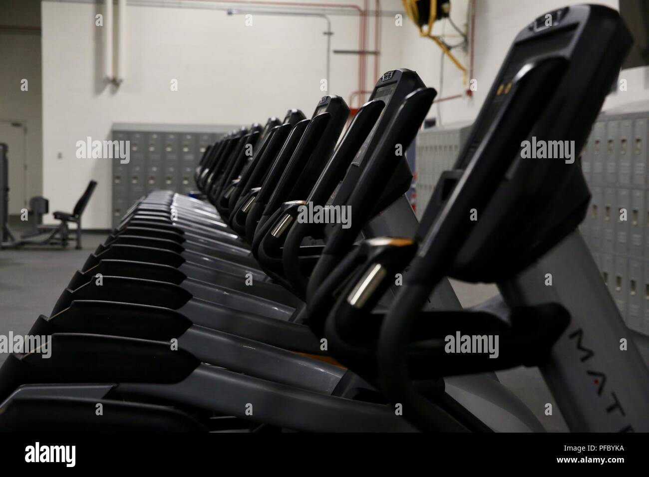 Semper Fit reveals equipment at the grand opening of the Wilburn Gym