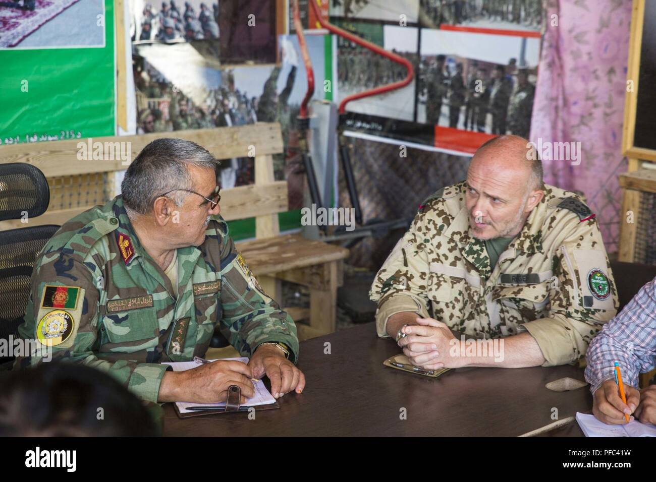 HELMAND PROVINCE, Afghanistan (May 31, 2018) — Col. Olaf Riegel ...