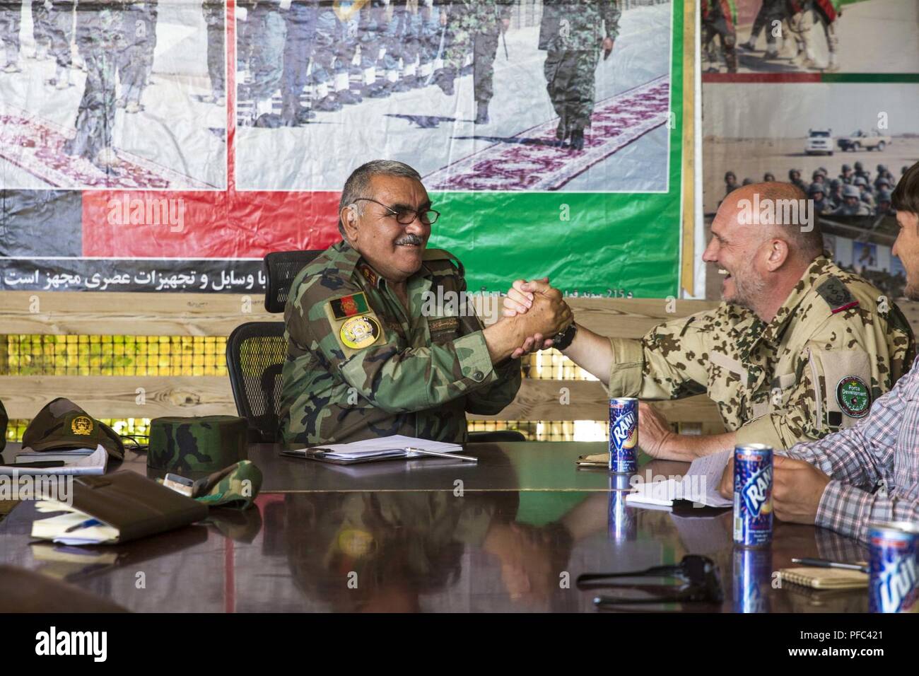 HELMAND PROVINCE, Afghanistan (May 31, 2018) — Col. Olaf Riegel ...