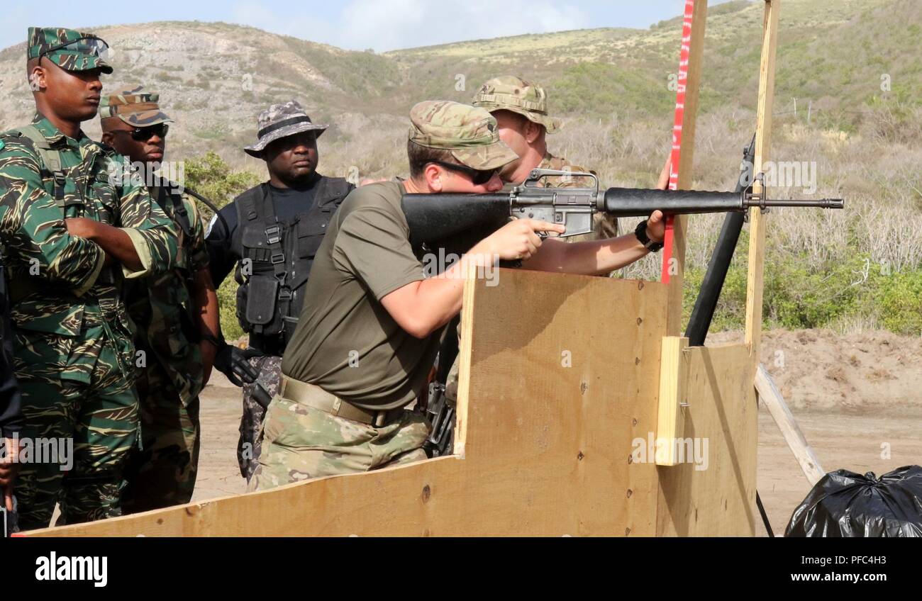 St kitts and nevis defence forces hires stock photography and images