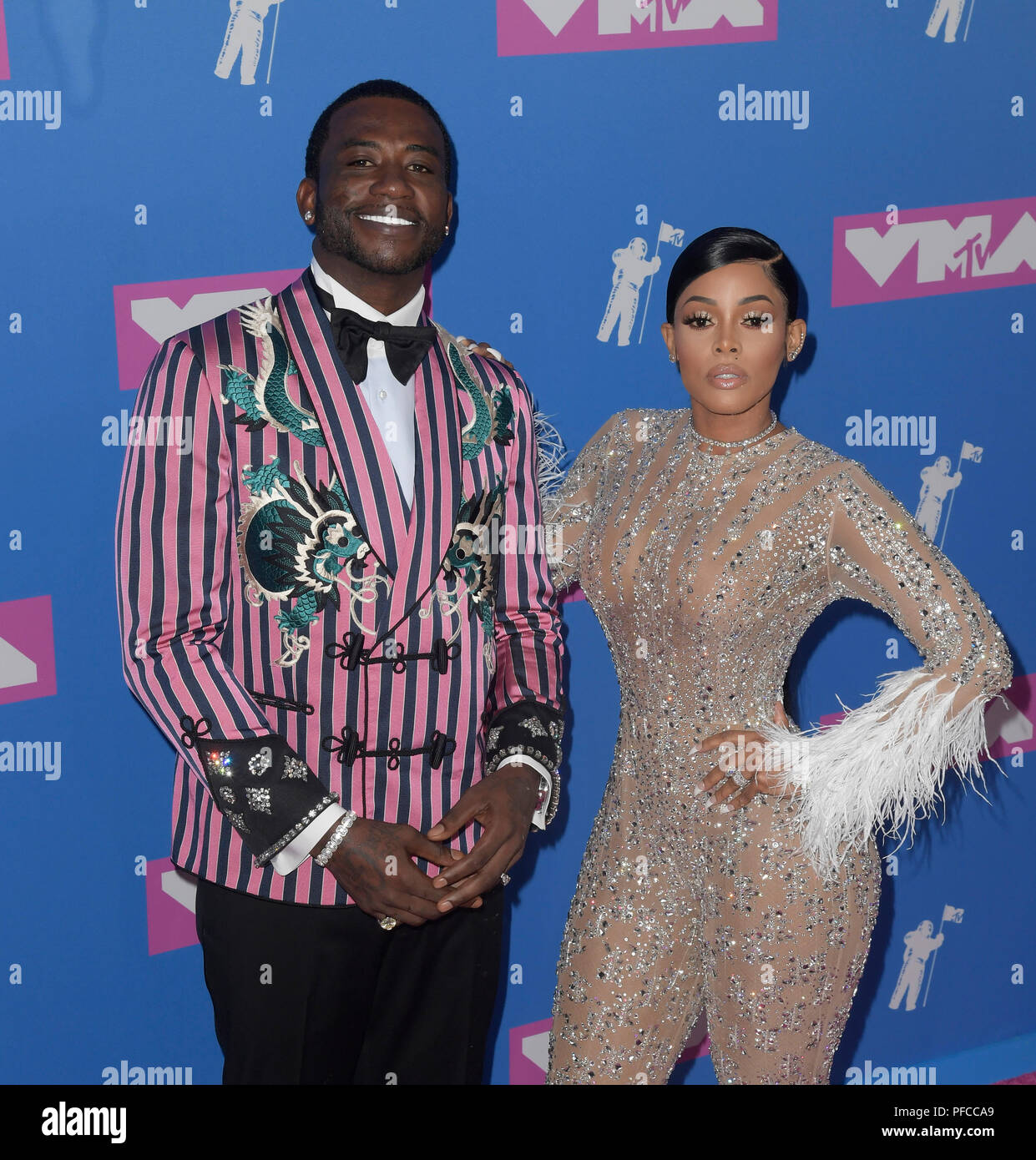 New York, NY, USA. 20th Aug, 2018. Gucci Mane and Keyshia Ka'Oir attend the  2018 MTV Music Awards at Radio City Music Hall on August 20, 2018 in New  York, NY. Credit: