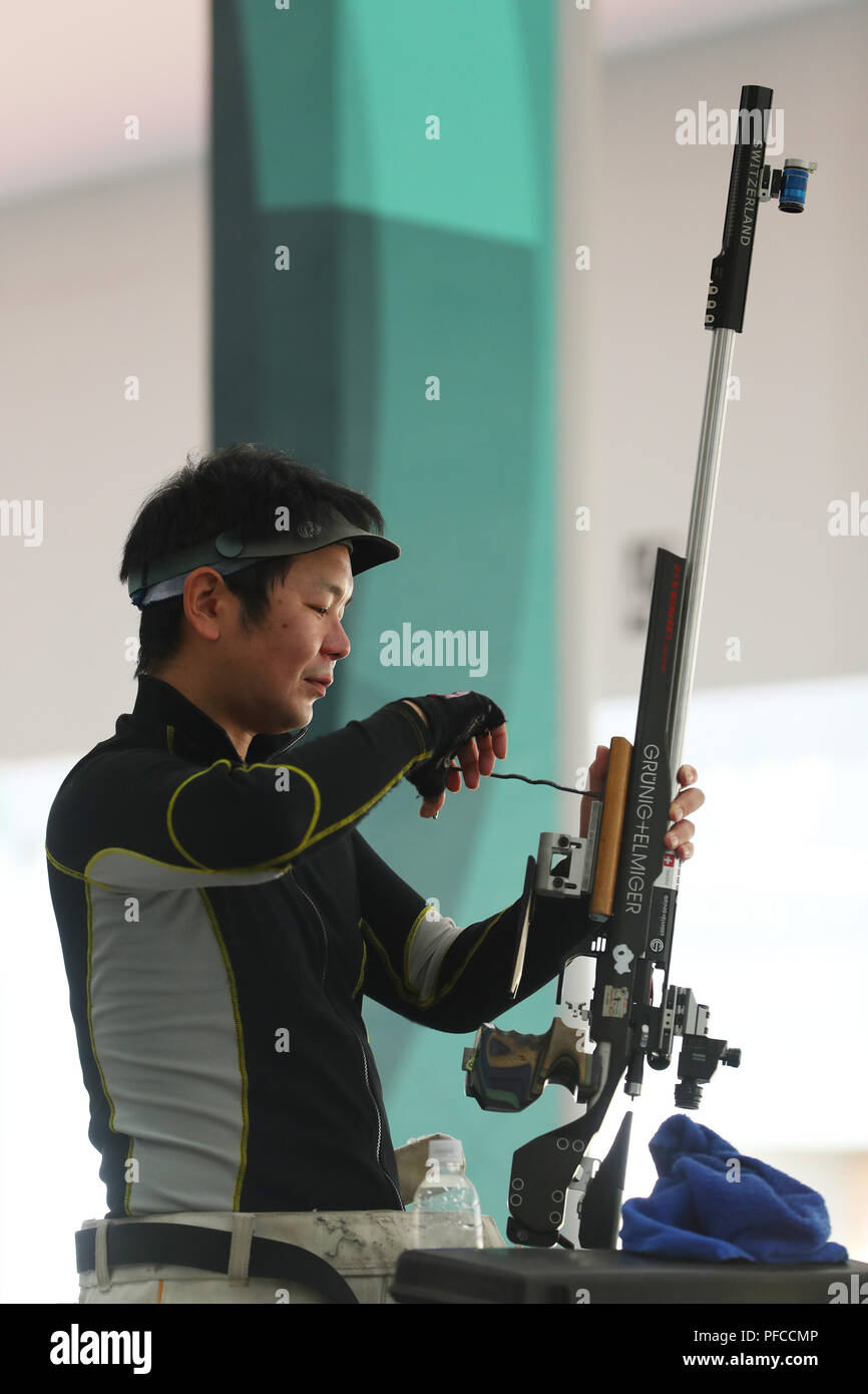 Palembang, Indonesia. 21st Aug, 2018. Toshikazu Yamashita (JPN